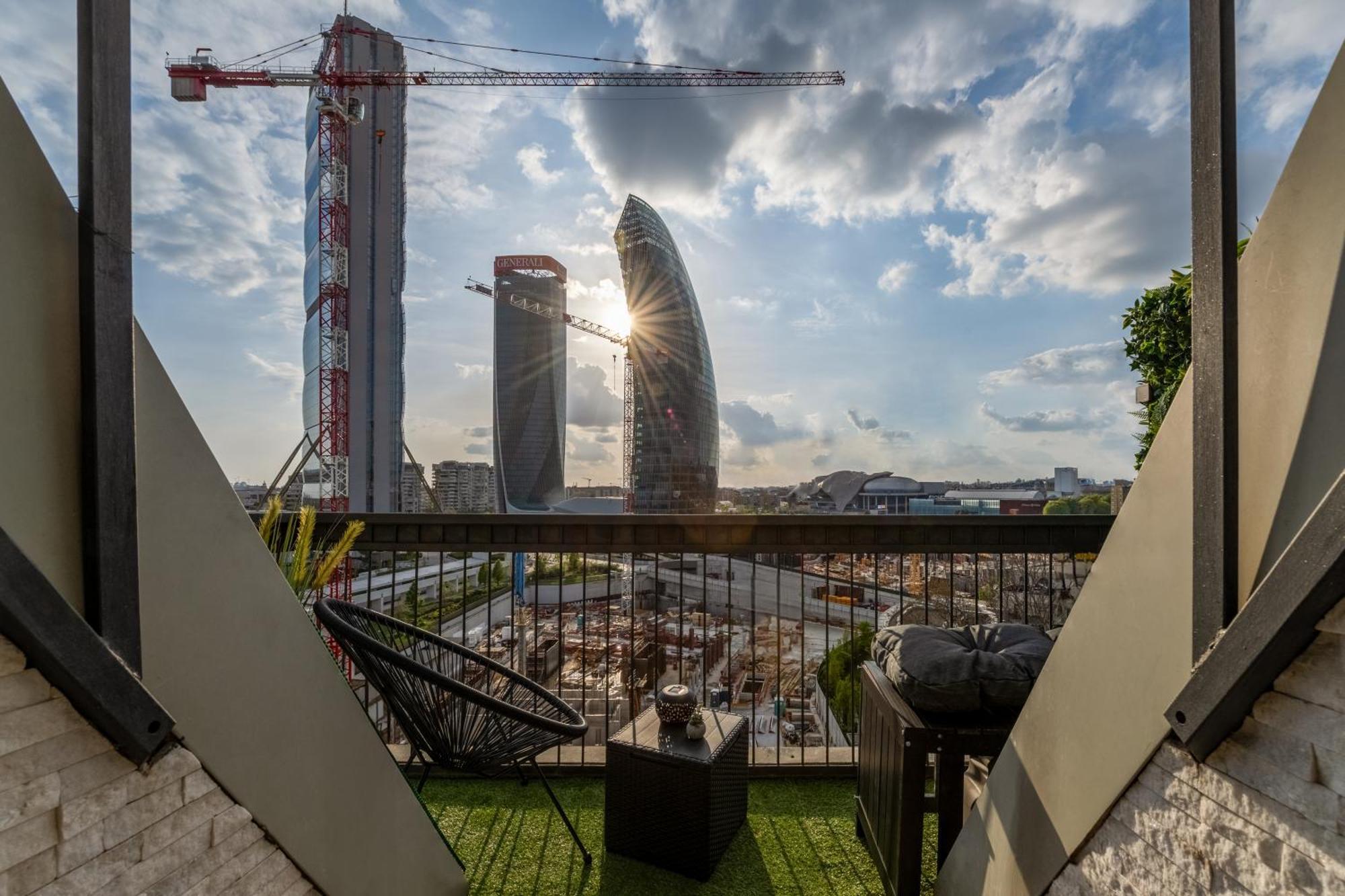 Luxury Skyview Suite - Citylife Apartment - Mico Milan Exterior photo